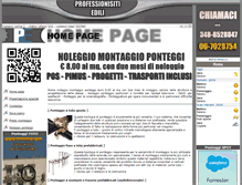 Tablet Screenshot of ponteggi.info